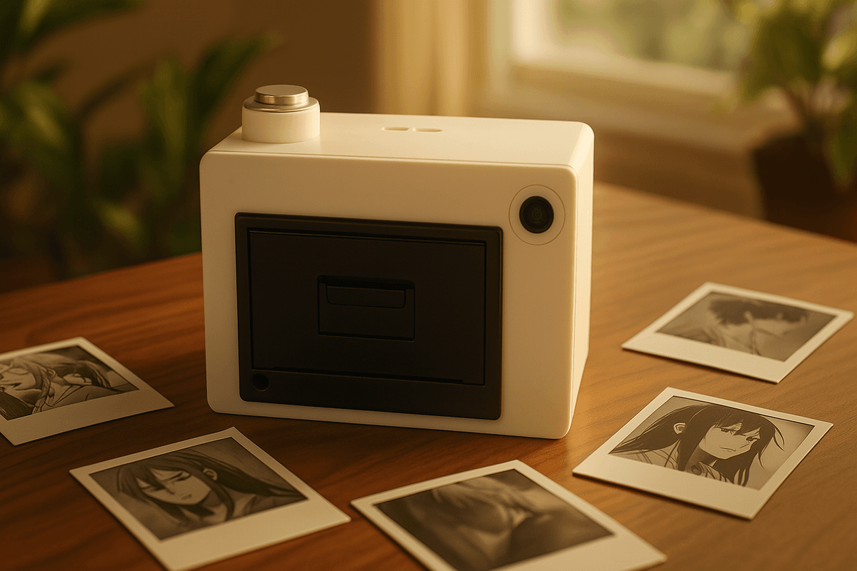 Sticker Camera - What's in the box